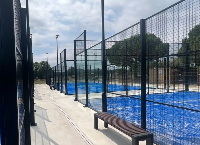 Padel Court With Roof Outdoor Padel Court Rain Roof Custom High Quality Padel Tennis Court