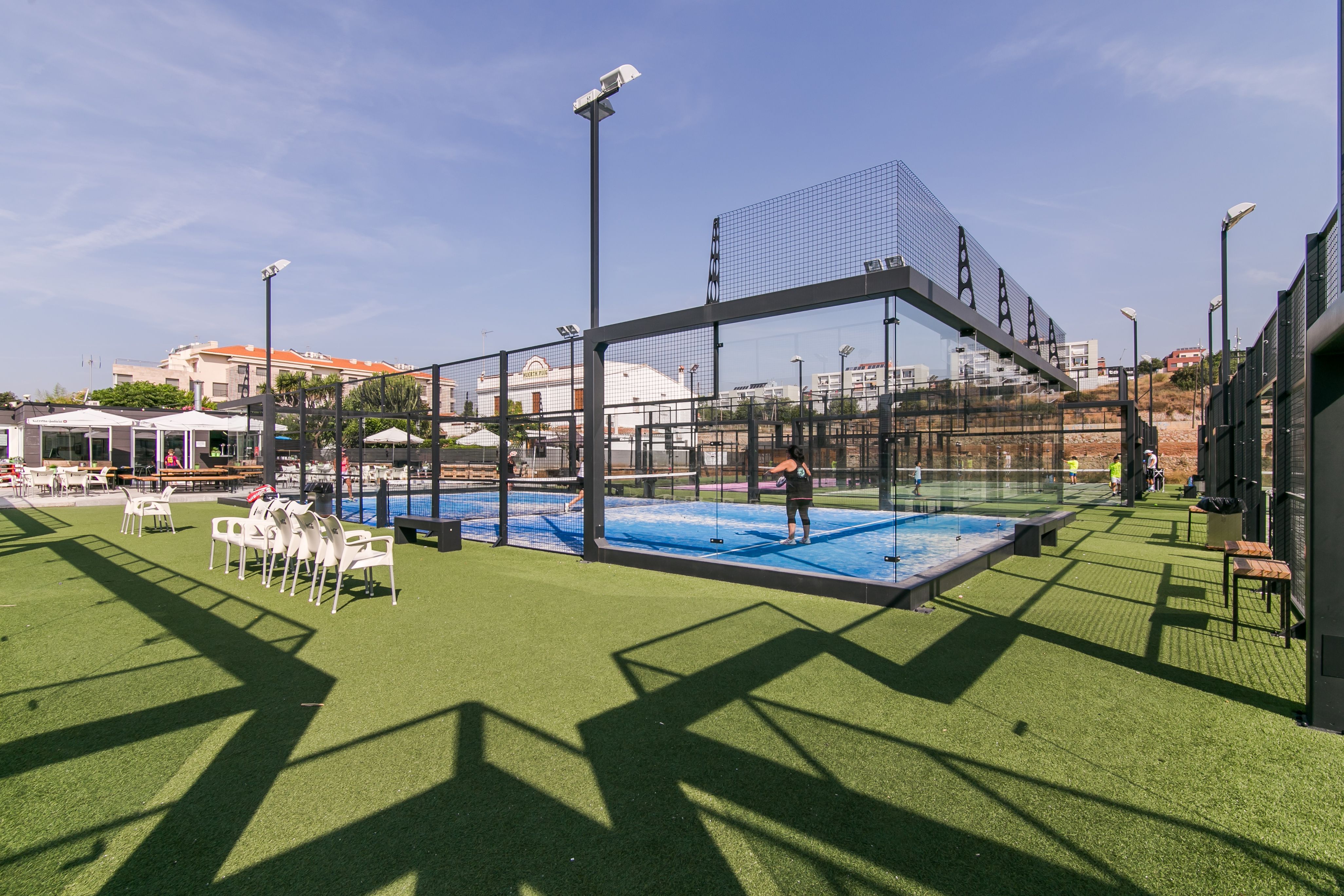 padel tennis court