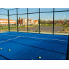 Weatherproof Panoramic Padel Court with LED System and Outdoor Artificial Grass