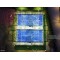 High Quality Panoramic Padel Court with LED Lighting System and Shock Absorbing Artificial Turf