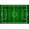 Durable Non-infill Football Artificial Grass Thick PP Backing Soccer Pitch Sports Synthetic Turf