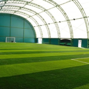 Professional Outdoor Cage Football Field with Artificial Turf and Durable Fence System