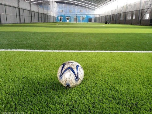 High Quality Artificial Grass Cage Football Field with LED Lighting System
