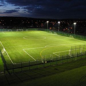 Durable Non-infill Football Artificial Grass Thick PP Backing Soccer Pitch Sports Synthetic Turf
