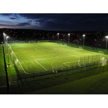 Durable Non-infill Football Artificial Grass Thick PP Backing Soccer Pitch Sports Synthetic Turf