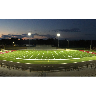 High Quality Artificial Grass Cage Football Field with LED Lighting System
