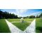 Professional Outdoor Cage Football Field with Artificial Turf and Durable Fence System