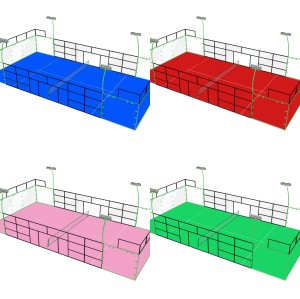 Padel Grass Roll for Easy Court Installation – DIY Friendly
