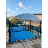 Stylish Panoramic Padel Court with Impact Resistant Glass and Stable Base Structure