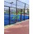 Stylish Panoramic Padel Court with Impact Resistant Glass and Stable Base Structure