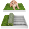 Soft And Skin Friendly Landscape Artificial Grass With Good Water Permeability For Your Pet