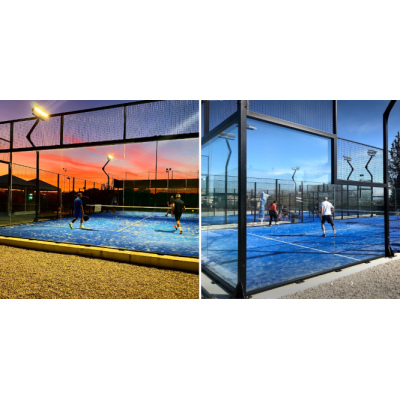 Durable Europe standard PP Plastic Turf Tennis Padel Court Artificial Grass