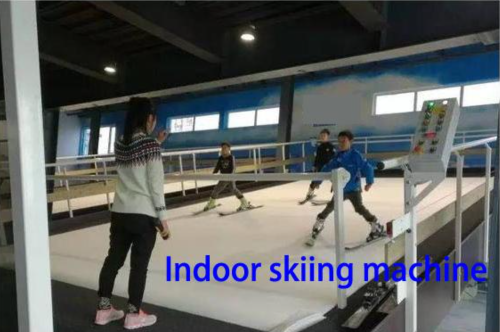 Césped de esquí artificial para entrenamiento de esquí en interiores con césped artificial