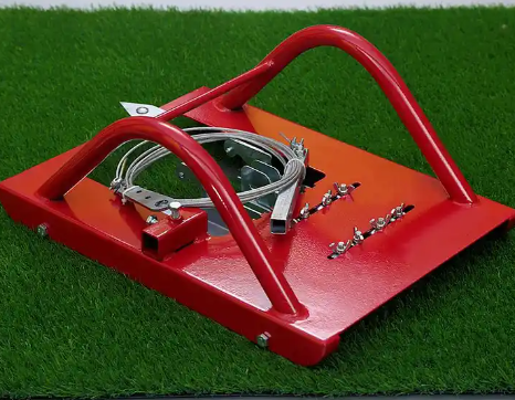Coupe-ligne d'herbe de football pour Installation de gazon artificiel, ligne de marquage d'herbe blanche