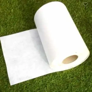 Instalación de césped artificial Cinta de costura de unión de césped no adhesivo impermeable de color blanco