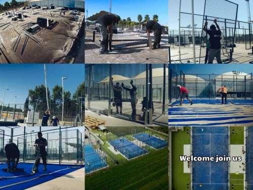 Factory Sale Classic Padel Court Durable Padel Court Solutions for Sports Facilitie