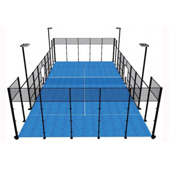 Factory Sale Classic Padel Court Durable Padel Court Solutions for Sports Facilitie