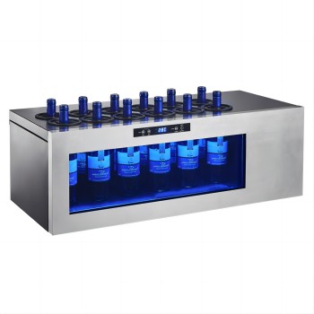 Customized 12 Bottles Commercial Freestanding Countertop Wine Cooler