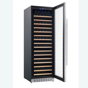 OEM/ODM Specialists: 166 Bottle Capacity Single Zone Wine Cooler – Customize for Your Brand's Global Distribution