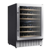 OEM/ODM 46-Bottle Dual Zone Wine Cooler for Discerning Brands – Premium Quality & Tailored Features