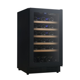 OEM & ODM 34 bottles Modern Wine Cooler with Wooden Shelves for High-Quality Life
