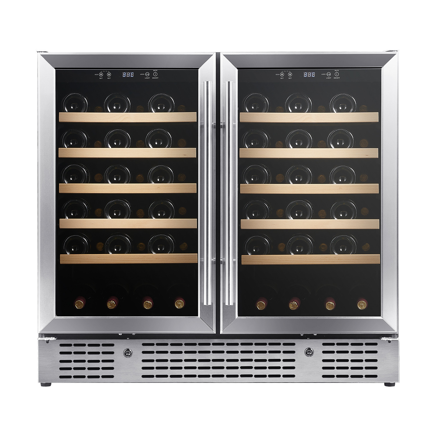 Wine Cooler with double door