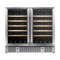 OEM/ODM Custom Side by Side Wine Cooler - 68 Bottles Capacity for Global Brand Integration & Importers