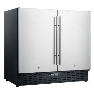 OEM & ODM 155L Side by Side Door Refrigerator&Freezer- Ideal for Global Brands and Importers Seeking Quality Manufacturing Partnerships