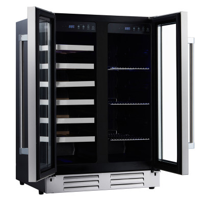 OEM/ODM Dual Zone Digital Control Wine&Beverage Cooler-Ideal for Brand Merchandisers & Wholesalers