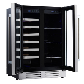 Customizable OEM/ODM Wine&Beverage Coolers with Advanced Digital Control and Dual Zone Features - Ideal for Brand Merchandisers and Wholesalers