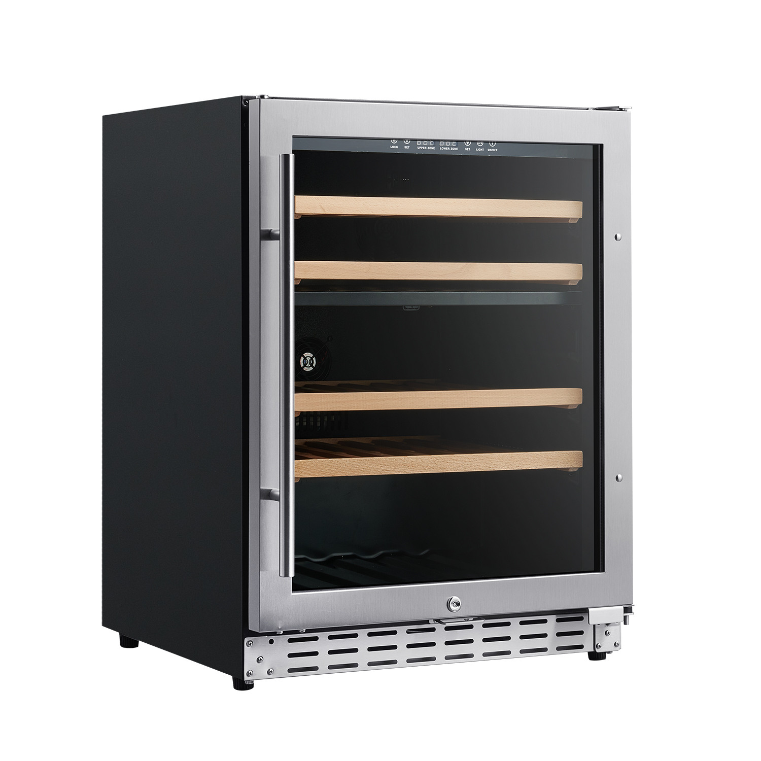 Wine Cooler with Dual Zone