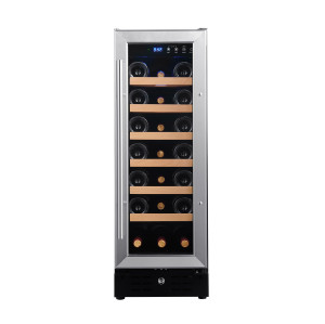 Bespoke OEM & ODM Solutions - 21 Bottles Modern Wine Cooler with Digital Single Zones & Compressor Technology
