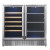 Customizable Dual Zone Wine & Beverage Cooler with Double Stainless Steel Glass Doors for OEM/ODM