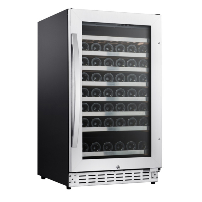 Premium Single Zone Wine Cooler – 83 Bottles | Ideal for Global Brand Partners Seeking OEM/ODM Manufacturing Excellence