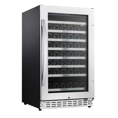 Premium Single Zone Wine Cooler – 83 Bottles | Ideal for Global Brand Partners Seeking OEM/ODM Manufacturing Excellence