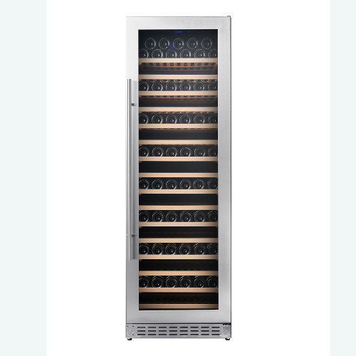 OEM ODM Customizable Single Zone Wine Cooler – 166 Bottle Capacity, Modern Digital Control Compressor
