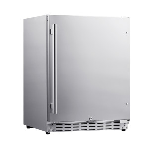 Customizable 118L Built-in or Freestanding Refrigerator with Single Door for Commercial Use with Digital Touch Control