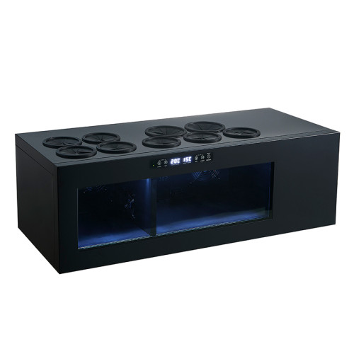 OEM/ODM 9-Bottle Dual zone Commercial Freestanding Countertop Wine Cooler-Ideal for Global Brands