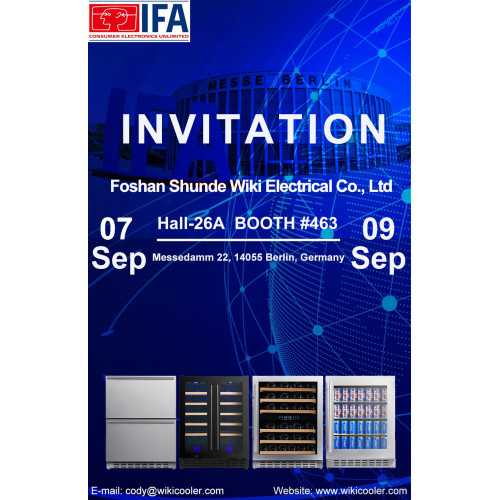 Invitation to Visit our Booth at the IFA in Germany