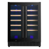 Custom Modern Commercial 40-Bottle Dual Zone Wine Cooler for Global B2B Clients or Brand Owners
