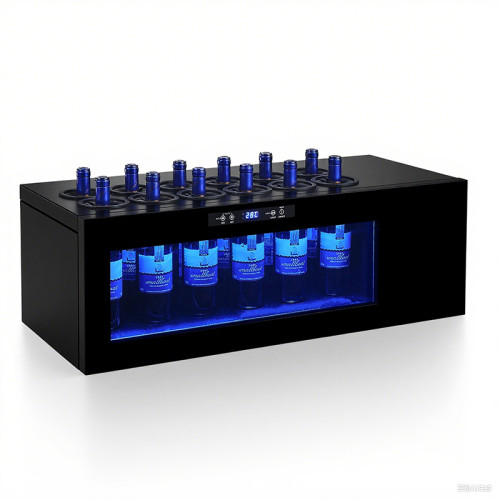 Counter Top Wine Cooler-38L Single Temperature Zone for OEM/ODM Customizable Commercial Wine Fridge