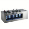 Freestanding 38L Countertop Wine Cooler with Stainless Steel Cabinet-Display Wine in Your Bar