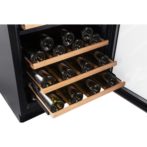 OEM/ODM Commercial 46-Bottle Capacity Dual Zone Wine Cooler for Global Retailers and Importers