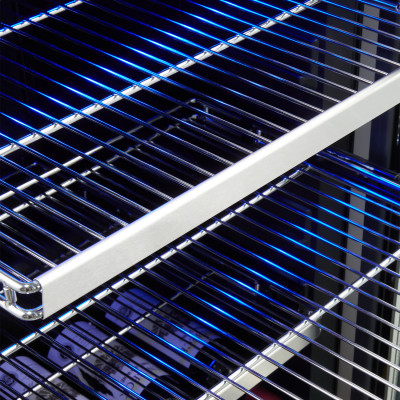 118L Beverage Cooler – Compact Glass Door Drink Fridge for Home & Commercial Use