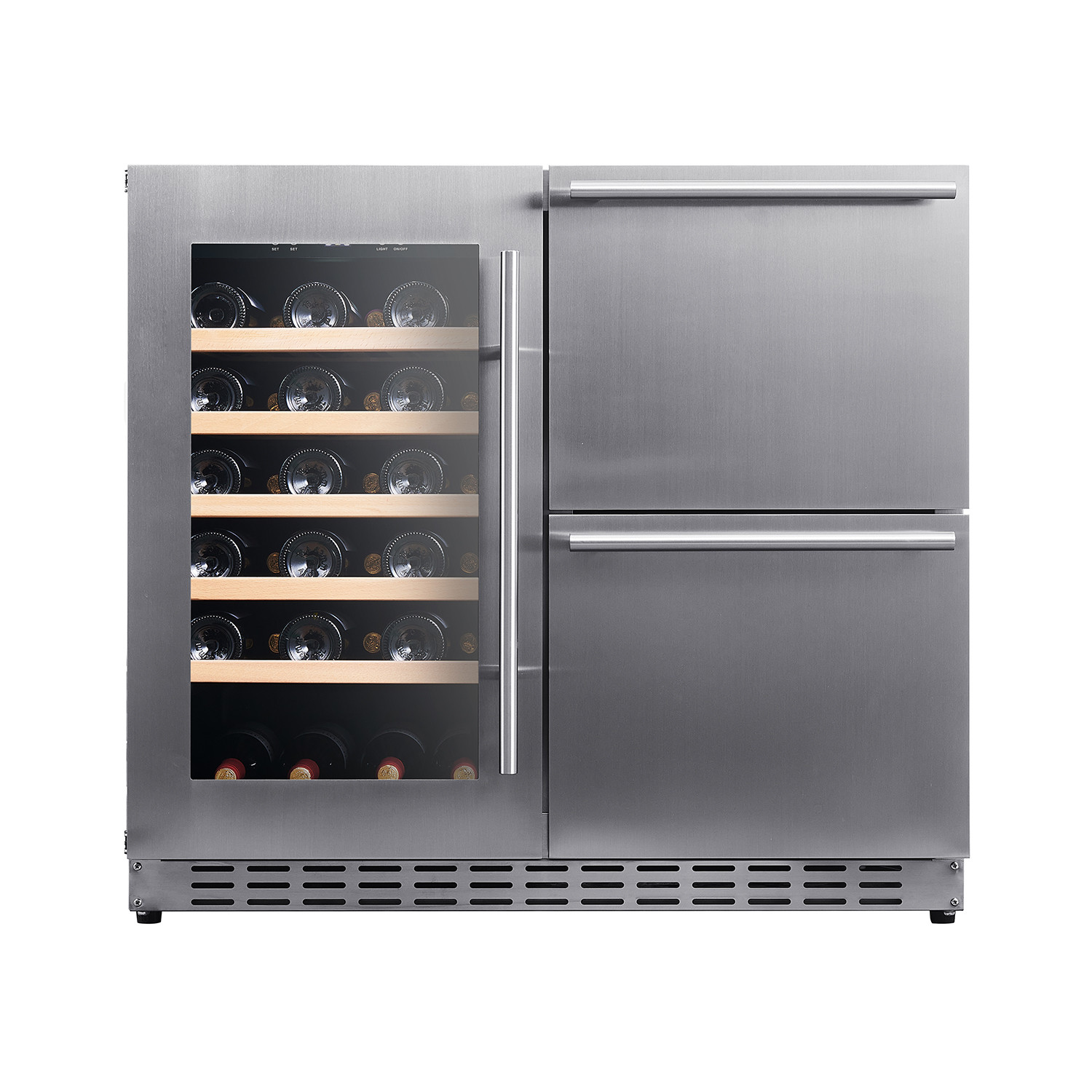 Wine Cooler & Drawer Refrigerator