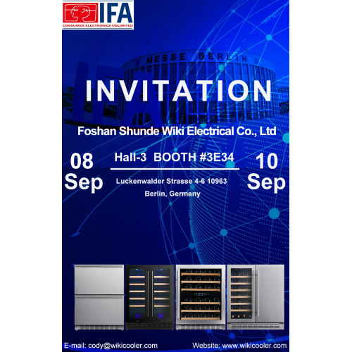 Invitation to Visit our Booth at the IFA in Germany