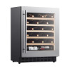 33 Bottles Modern Wine Cooler - Customizable OEM & ODM Solutions with Shallow Depth and Elegant Wooden Shelves, Ideal for Wholesale Distribution