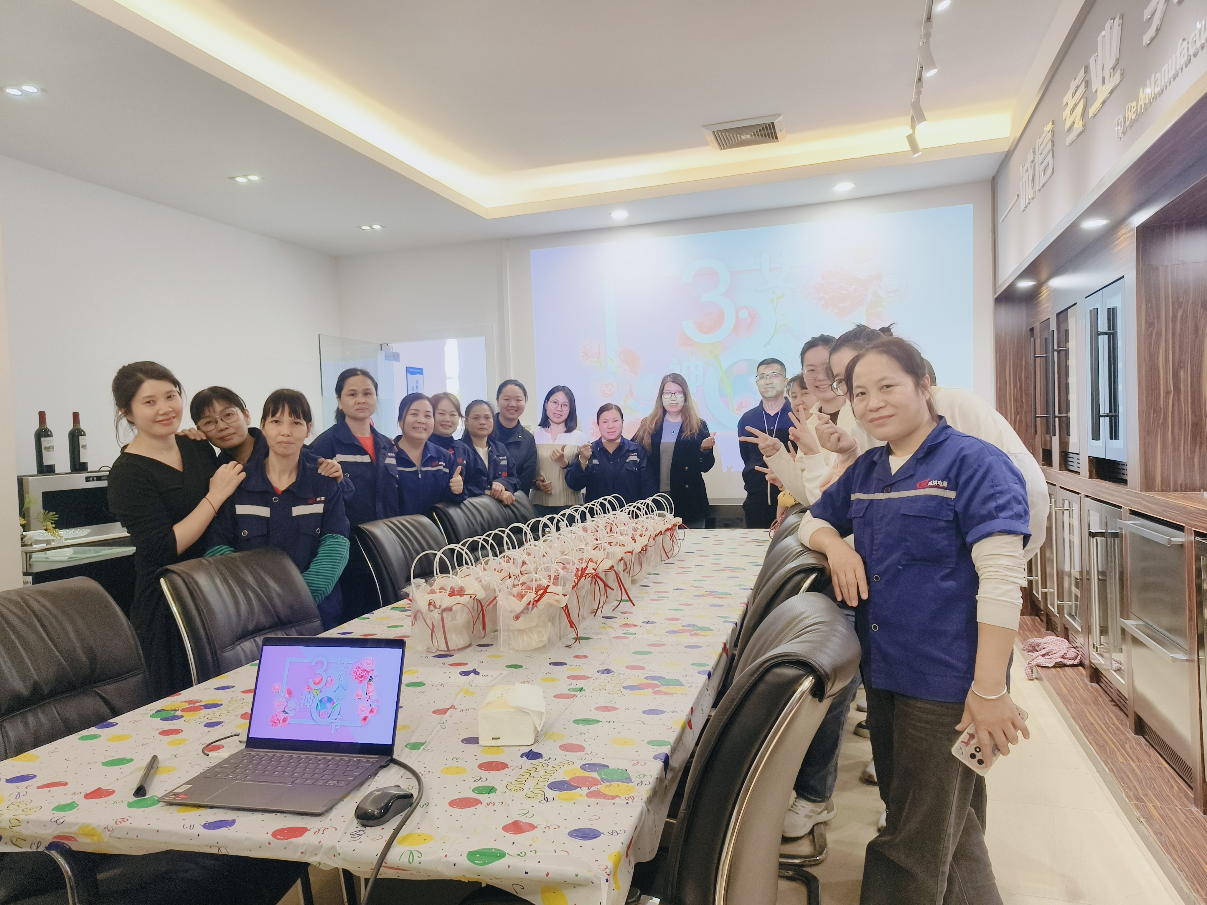 International Women’s Day gifts for employees manufacturing team
