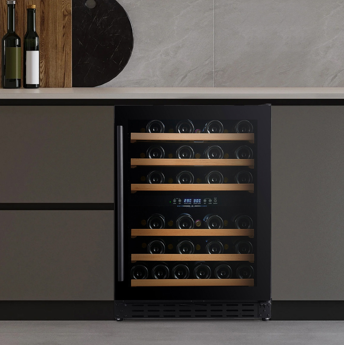 Dual Zone Built-in Wine Cooler