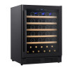 Customizable Single Zone 118L Built-in Wine Cooler|Compressor Cooling|Black Glass Door|ODM Factory